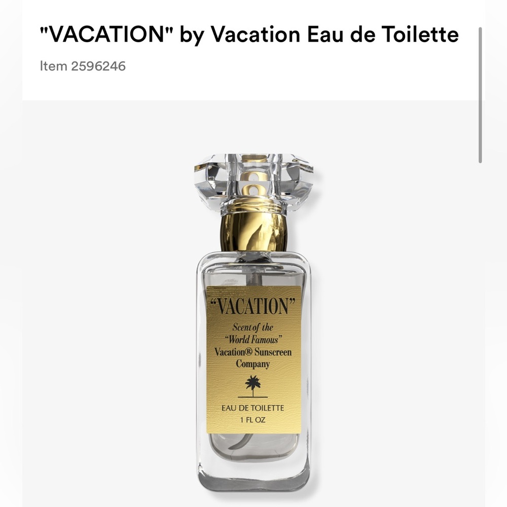 "VACATION" by Vacation Eau de Toilette